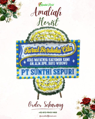 Papan Bunga Duka di Medang Deras