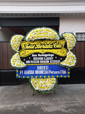 Papan Bunga Duka di Medang Deras